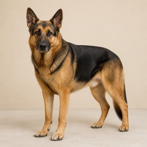 Old German Shepherd Dog