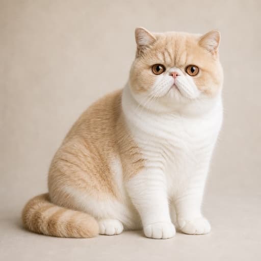 Exotic cat breed