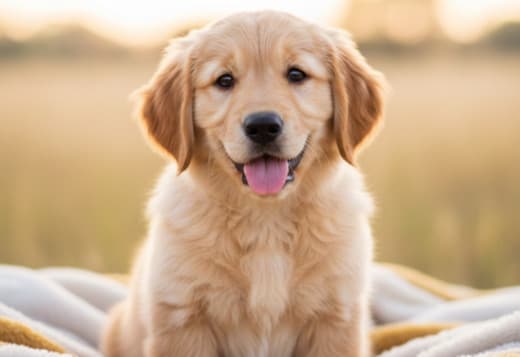 Golden Retriever Puppies: Healthy Bred With Good Temperament